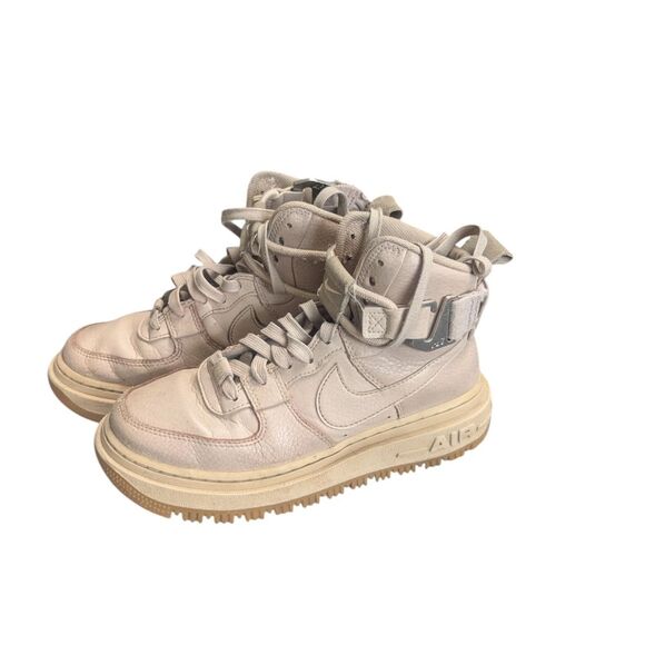 Nike Air Force 1 High Utility 2.0 Fossil Stone Boots Women's Size 5.5 - Picture 3 of 4